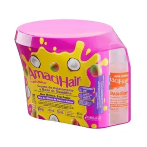 Creme Alisante Amacihair 200g Tradicional Balde/Pote