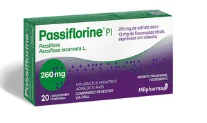 Passiflorine Pi 260mg 20 Comprimidos