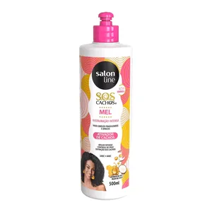 Ativador Salon Line Sos Cachos Mel/Oleo Argan 500Ml
