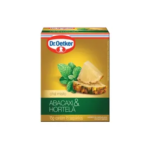 Chá de Abacaxi e Hortelã 15 Sachês Dr. Oetker 15g