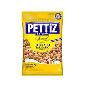Amendoim Torrado e Salgado Sem Pele Pettiz 120g
