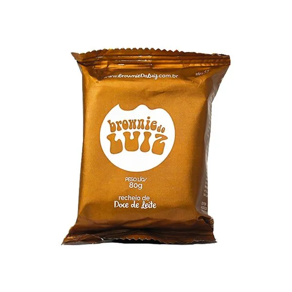 Brownie com Recheio de Doce de Leite Brownie do Luiz 60g