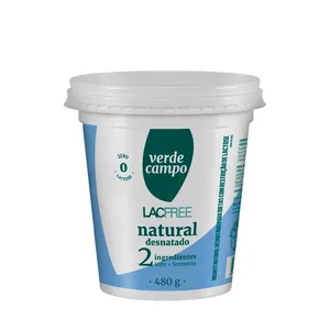 Iogurte Lacfree Desnatado Verde Campo – 480g