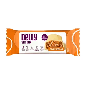 Barra Proteína Gengibre Delly Nutrition - 45g