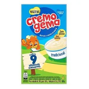 Amido de Milho Maizena Tradicional Sem Glúten Cremogema 180g