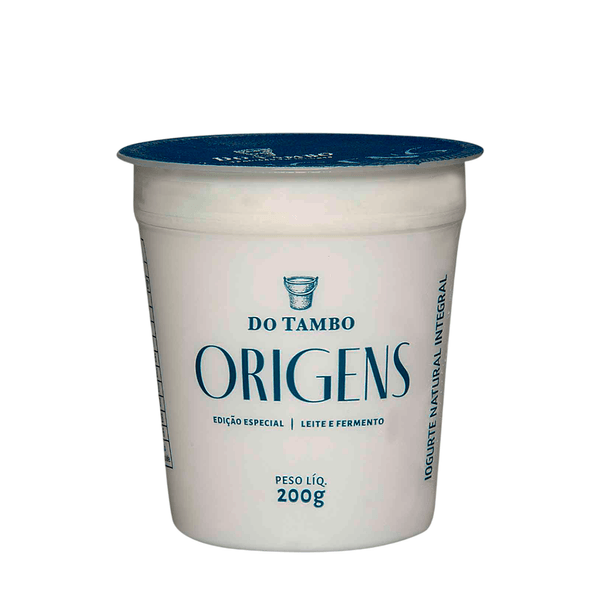 Iogurte Natural Integral Origens Do Tambo – 200g