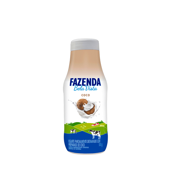 Iogurte Líquido Coco Fazenda Bela Vista - 500g