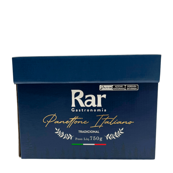 Panettone Tradicional RAR Gastronomia – 750g