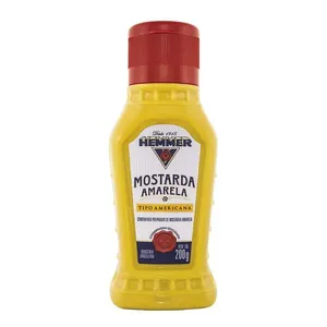 Mostarda Amarela Tipo Americana Hemmer 200g
