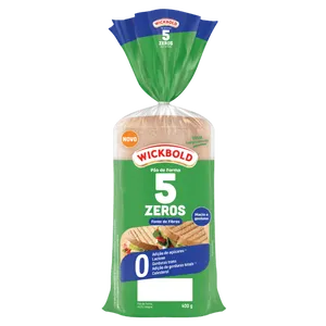 Pão 5 Zeros Fonte de Fibras Wickbold - 400g