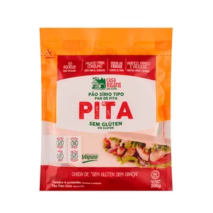 Pão Sírio Tipo Pita Sem Glúten Casa Rigani – 200g