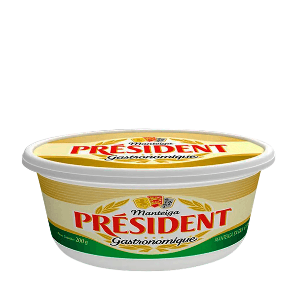 Manteiga Pote com Sal Président – 200g