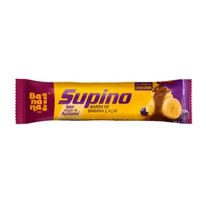 Barra de Frutas Banana e Açaí Sem Açúcar Banana Brasil - 24g