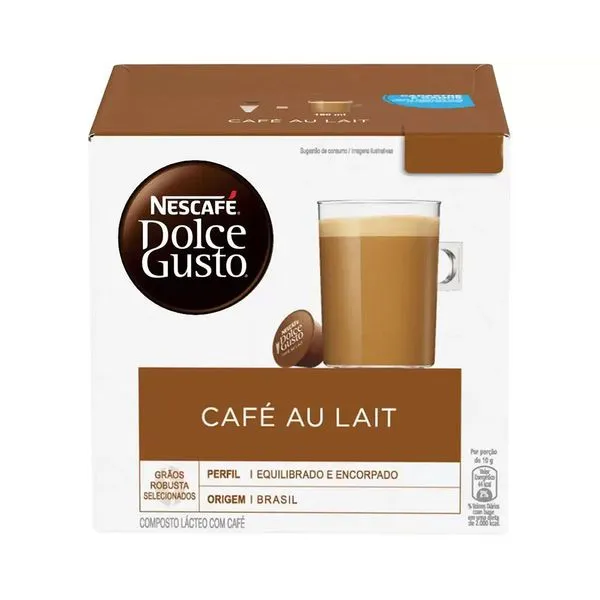 Café au Lait Nescafé Dolce Gusto 100g