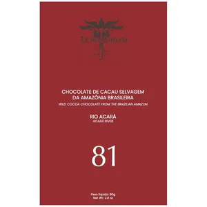 Chocolate Rio Acará 81% Luisa Abram 80g