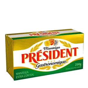 Manteiga Tablete com Sal Président – 200g