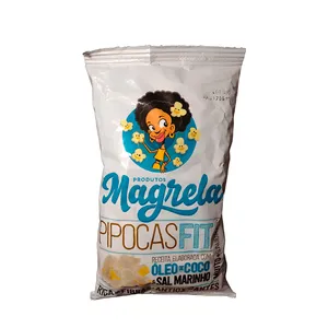Pipoca Fit Com Óleo de Coco e Sal Marinho Magrela 35g