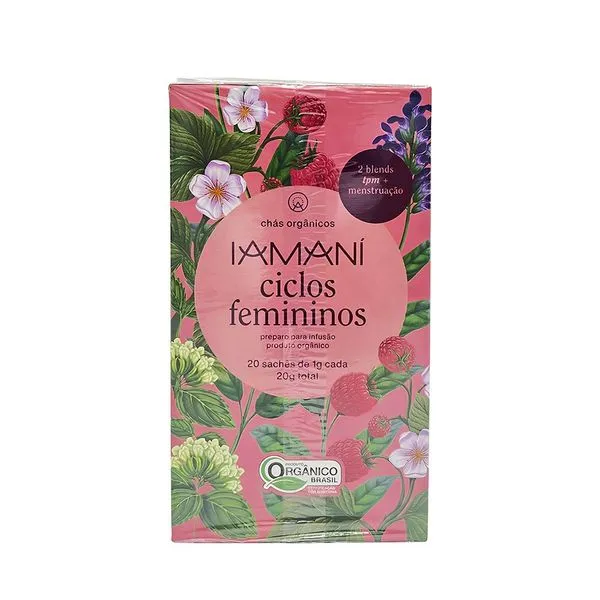 Chá Misto Iamaní Orgânico Ciclos Femininos - 20g