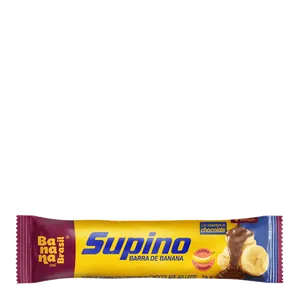 Barra de Frutas Supino Original Banana ao Leite 24g
