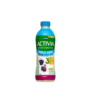 Leite Fermentado Activia Ameixa Sem Lactose Danone - 800g