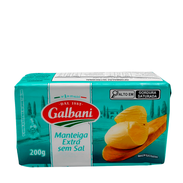 Manteiga Sem Sal Tablete Gabalni – 200g