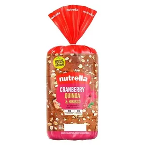 Pão de Forma Cranberry, Quinoa e Hibisco Nutrella – 350g