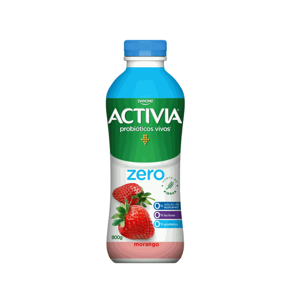 Iogurte Morango Sem Lactose Activia – 800g