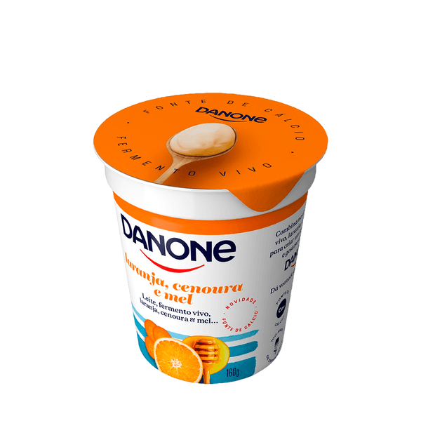 Iorgute Líquido Laranja Cenoura e Mel Danone - 160g