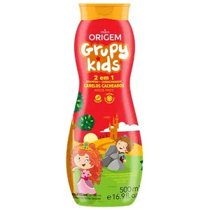 Shampoo Infantil Grupy Kids 2 em 1 Adeus Frizz 500ml SH INF GRUPY KIDS 50