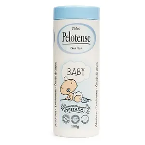 Talco Infantil Pelotense Baby Azul Frasco 180g