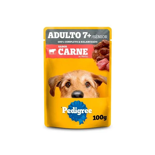Sachê Pedigree 100g Adulto Sênior Carne SACHE PEDIGREE 100G ADULTO SENIOR CARNE