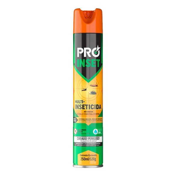 Inseticida Aerossol Pro Inset Multi-Inseticida 250ml