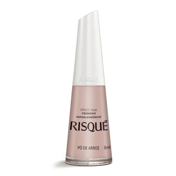 Esmalte Risqué Cremoso Pó de Arroz 8ml ESM RISQUE CR PO DE ARROZ