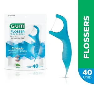 Fio Dental Gum Multipla Ação 40 Unidades