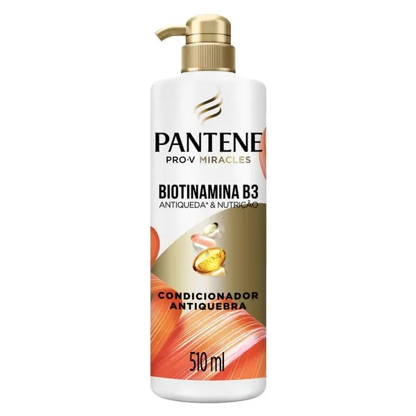 Condicionador Pantene Pro-V Miracles Biotinamina B3 Antiquebra & Nutrição 510ml