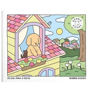 Livro para Colorir Oficial Bobbie Goods Do Dia para a Noite LIVRO COLORIR OFICIAL BOOBIE GOODS DO DI