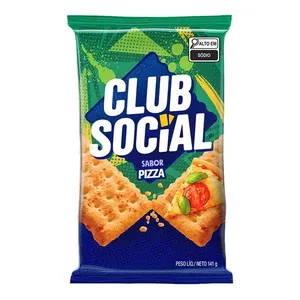 Biscoito Salgado Club Social Pizza 144g
