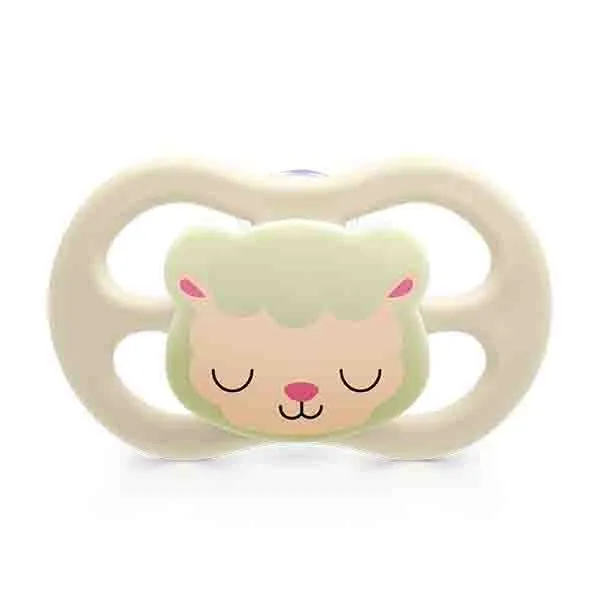 Chupeta Little Friends Glow Neutra Lillo Tamanho 1 CHUP LITLLE LILLO TAM 01 FRIENDS GLOW NE