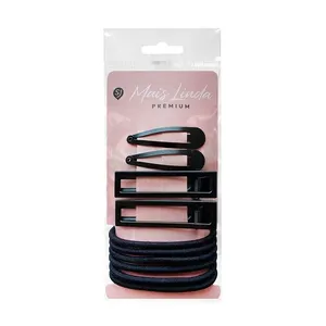 Kit Elástico Presilha e Tic Tac Mais Linda 10 Unidades KIT ELASTICO PRESILHA E TIC TAC MAIS LIN