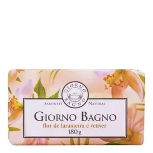Sabonete em Barra Giorno Bagno Flor de Laranjeira e Vetiver 180g