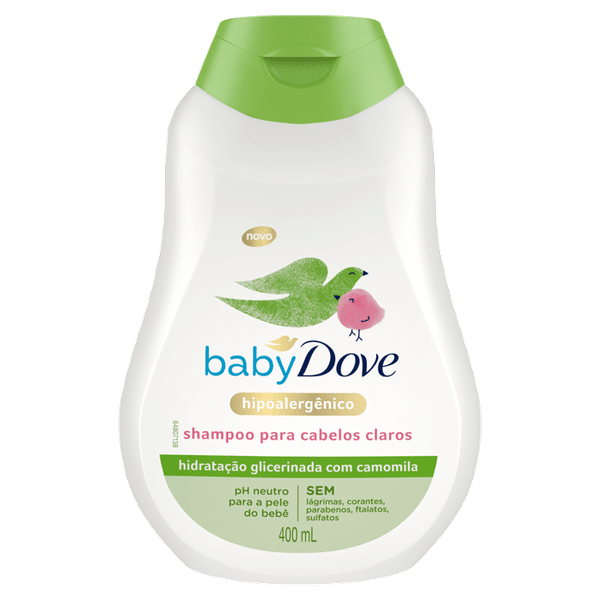 Shampoo Baby Dove Hidratação Glicerinada Camomila 400ml