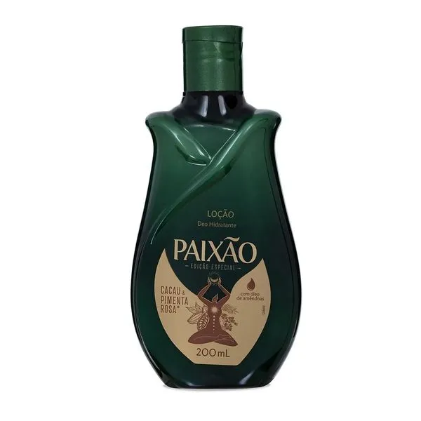 Loção Deo Hidratante Paixão Cacau e Pimenta Rosa 200ml