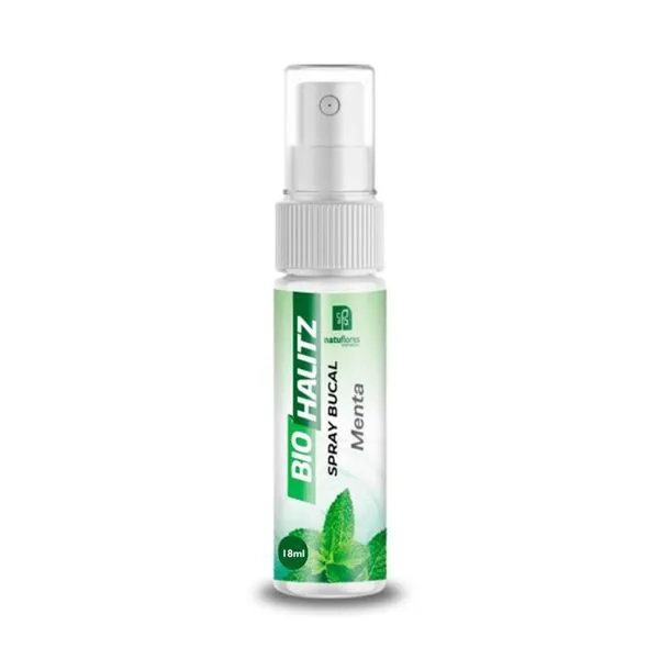 Spray Bucal Bio Halitz Menta Natuflores 18ml SPRAY BUCAL BIO HALITZ 18ML MENTA NATUFL