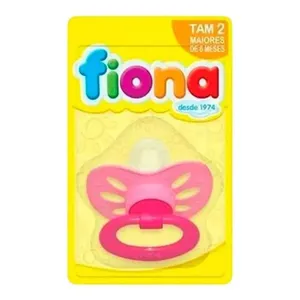 Chupeta Classica Fiona Rosa Tamanho 2