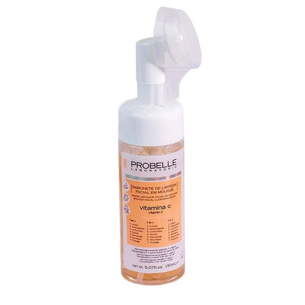 Sabonete Facial em Mousse Probelle Vitamina C 150ml SAB FACIAL LIMPEZA VIT C MOUSSE 150ML PR