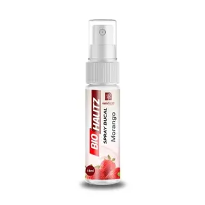 Spray Bucal Bio Halitz Morango Natuflores 18ml SPRAY BUCAL BIO HALITZ 18ML MORANGO NATU