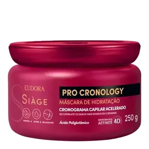 Máscara de Hidratação Capilar Eudora Siàge Pro Cronology 250g