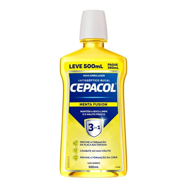 Enxaguante Bucal Cepacol Menta Fusion 500ml