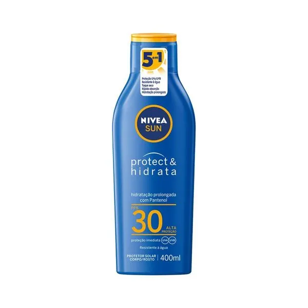 Protetor Solar Protect & Hidrata FPS 30 Nivea 400ml PROT NIVEA FPS30 400ML PROTECT & HIDR