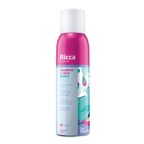 Shampoo a Seco Ricca Cuca Fresta Fresh Menta 150ml
